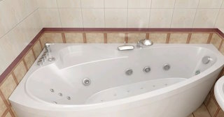 Установка угловой ванны в Дмитрове - профессиональный монтаж от СантехДомДмв от 3057 рублей